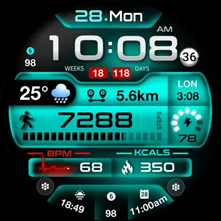 ML2U 247 Watch Face screenshot 26