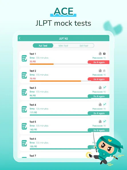 Migii JLPT: JLPT test N5-N1 screenshot 10