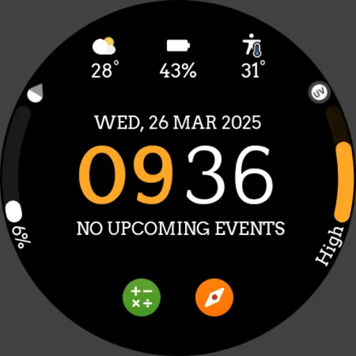 EXD152: Digital Watch Face screenshot 31