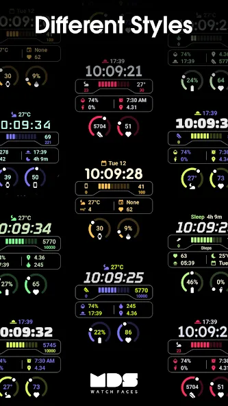 MDS02 Digital Watch Face screenshot 4