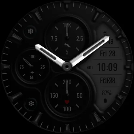 DADAM100: Hybrid Watch Face screenshot 24