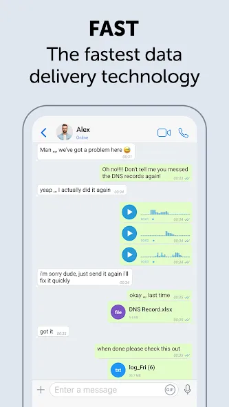 Zangi Messenger screenshot 2