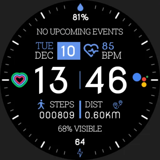 EXD124: Health Watch Face screenshot 30