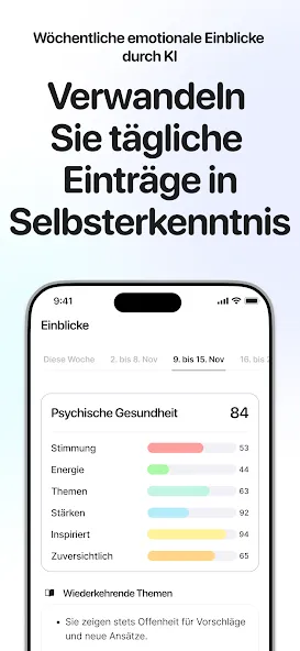 Justly - KI-Journal & Therapie screenshot 4
