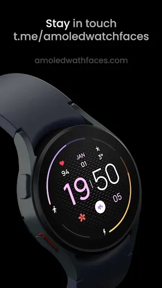 Fit ONE: Watch face screenshot 5