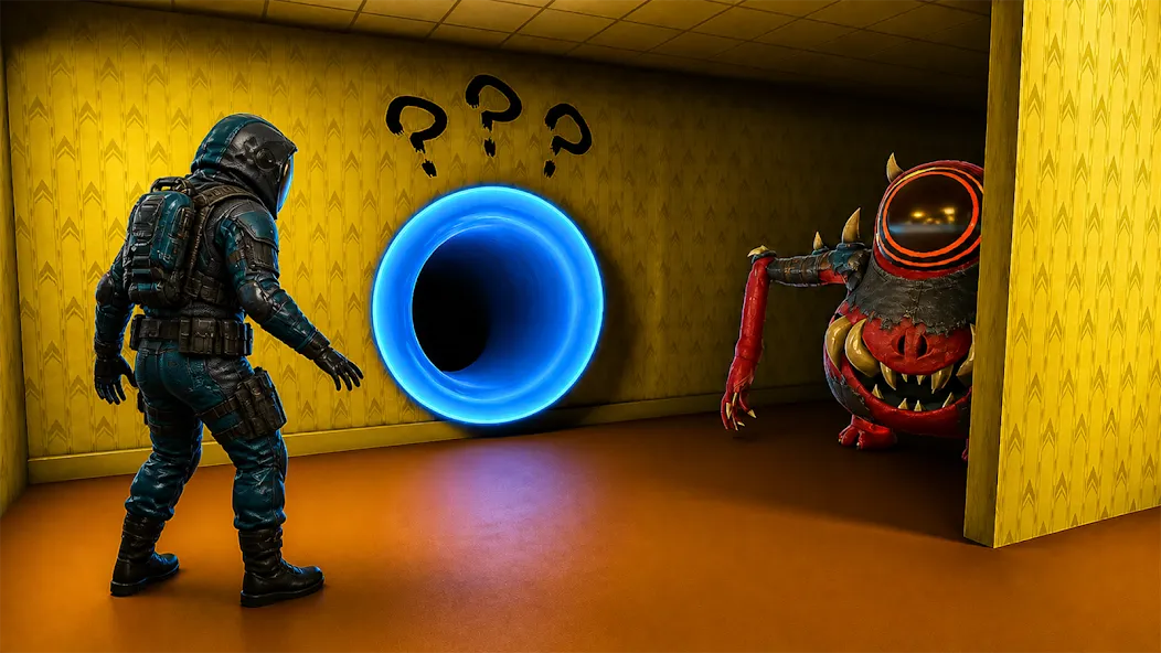 Hide in The Backrooms Nextbots screenshot 22