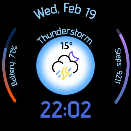 Digital Watchface D10 screenshot 32