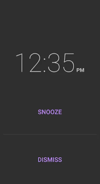Simple Alarm Clock screenshot 1