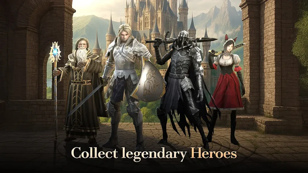 GODS RAID : Team Battle RPG screenshot 4