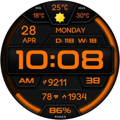 DIGI BRUNATOL Watch face screenshot 17
