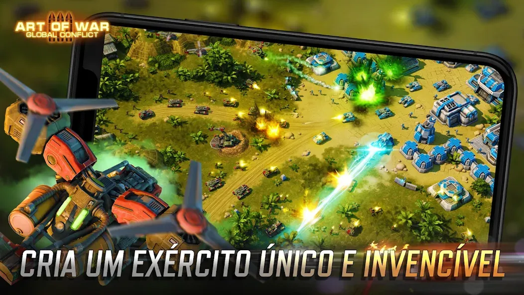 Art of War 3: RTS Estratégia screenshot 2