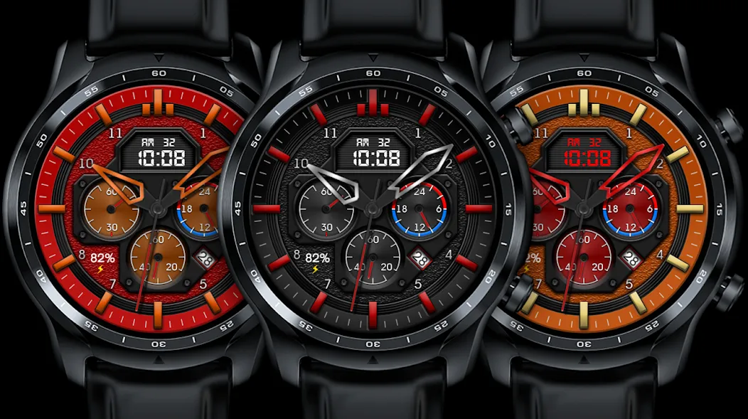 Hybrid AVIUMI CTS83 Watch face screenshot 1
