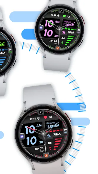 UrbanSync Watch Face screenshot 4