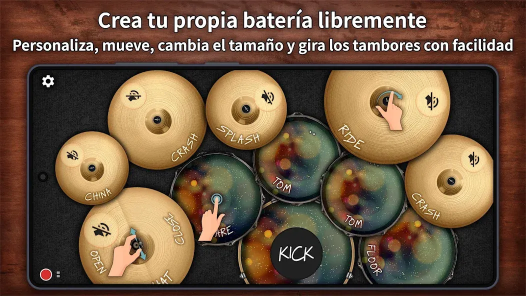 Drum King: Batería electrónica screenshot 1