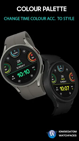 IA110 DIGITAL WATCHFACE screenshot 5