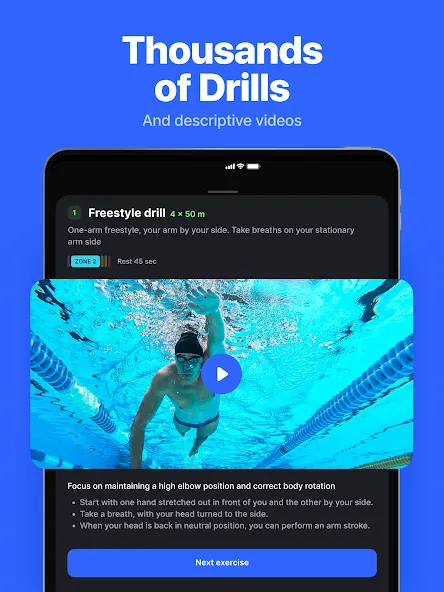 SwimUp - Swimming Training screenshot 18