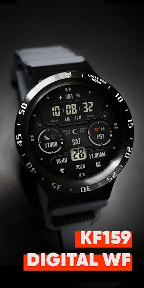 KF159 Watch face screenshot 4