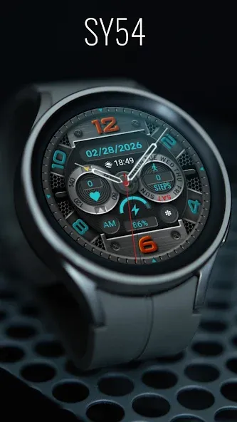 SY54 Watch Face for Wear OS screenshot 3