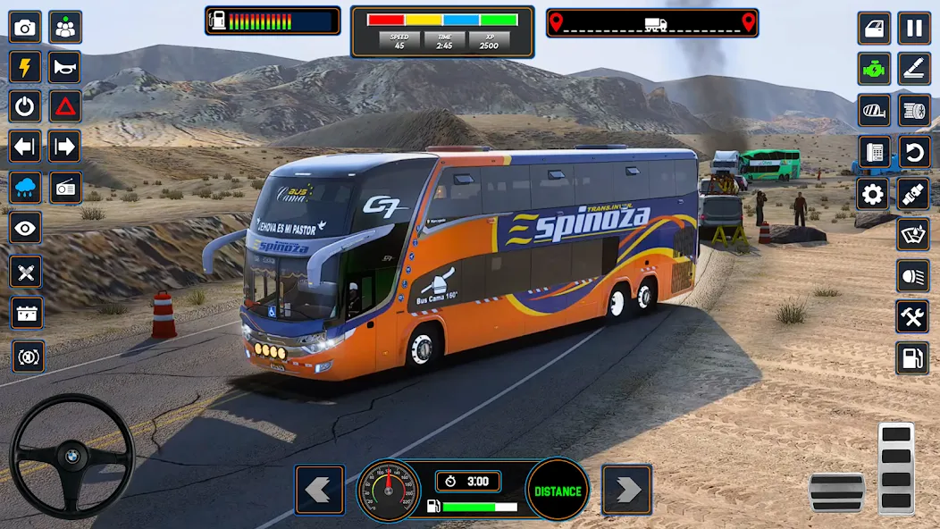Euro Bus Driving Bus Simulator screenshot 4