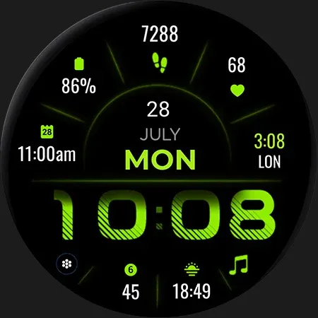 ML2U 127 Watch Face screenshot 28