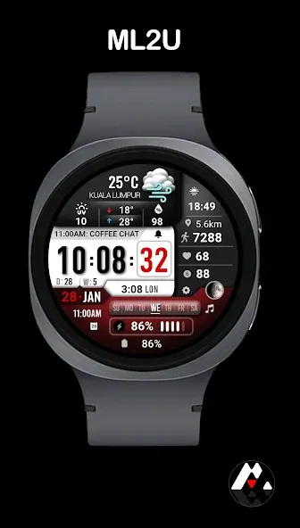 ML2U 377 Watch Face screenshot 5