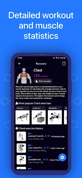 Workout Planner Gym Log・Fit AI screenshot 8