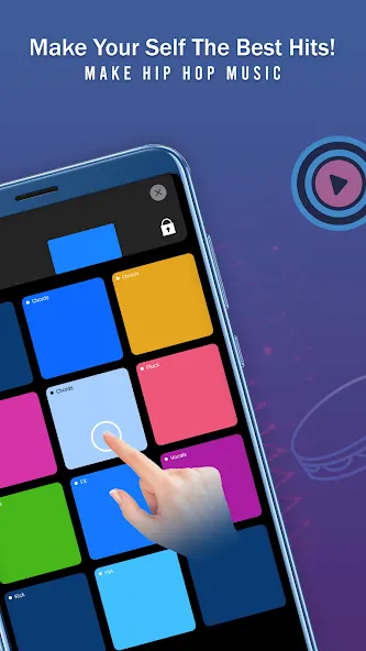 Real Electro Drum Pad: Hip Hop screenshot 3
