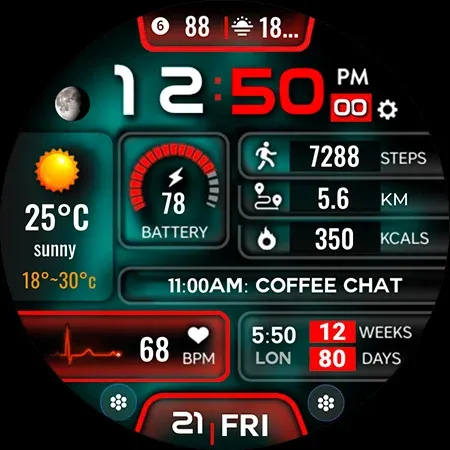 ML2U 228 Watch Face screenshot 28