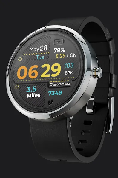CC Digital 13 Watch Face screenshot 2