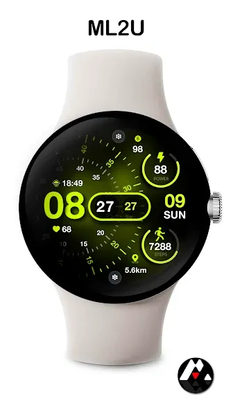 ML2U 215 Watch Face screenshot 3