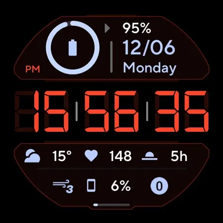 TACT THREE: Watch face screenshot 11