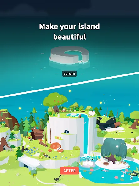 Forest Island: Relaxing Game screenshot 21