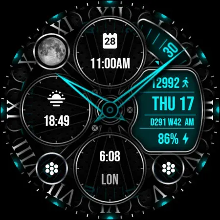 Classic Watch Face 028 screenshot 7