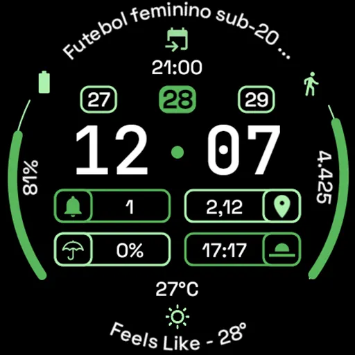 AD Holo - Watch Face screenshot 19