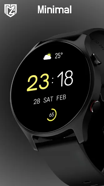 Minimal Watch Face screenshot 2