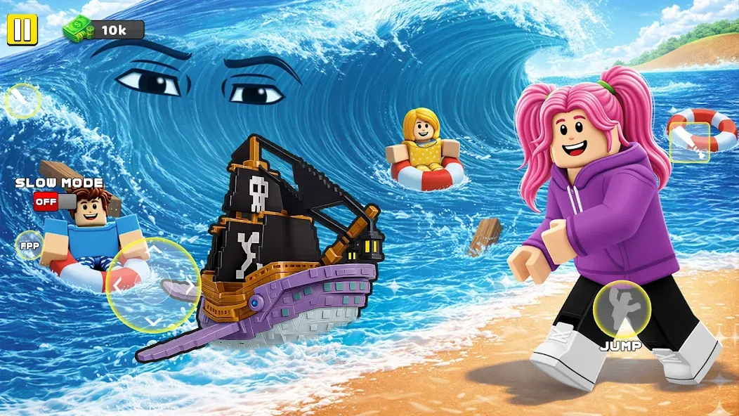 Tsunami Survival Escape screenshot 2