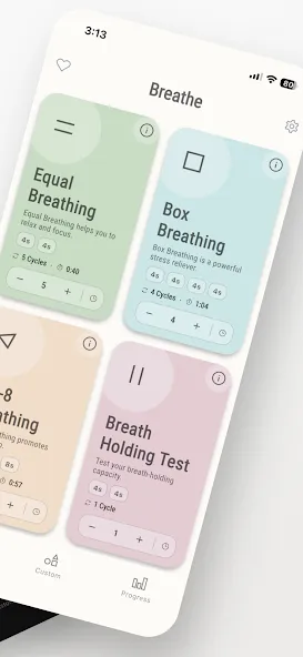 Breathe: relax & focus screenshot 2