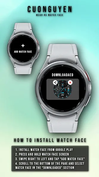 Watch face CNW0023 screenshot 4