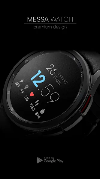 Minimal Watch Face Digital LX screenshot 4