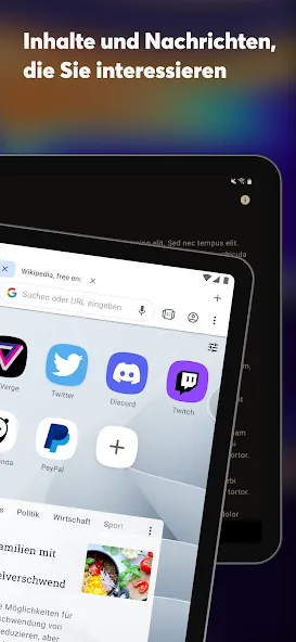 Opera Browser beta mit KI screenshot 13