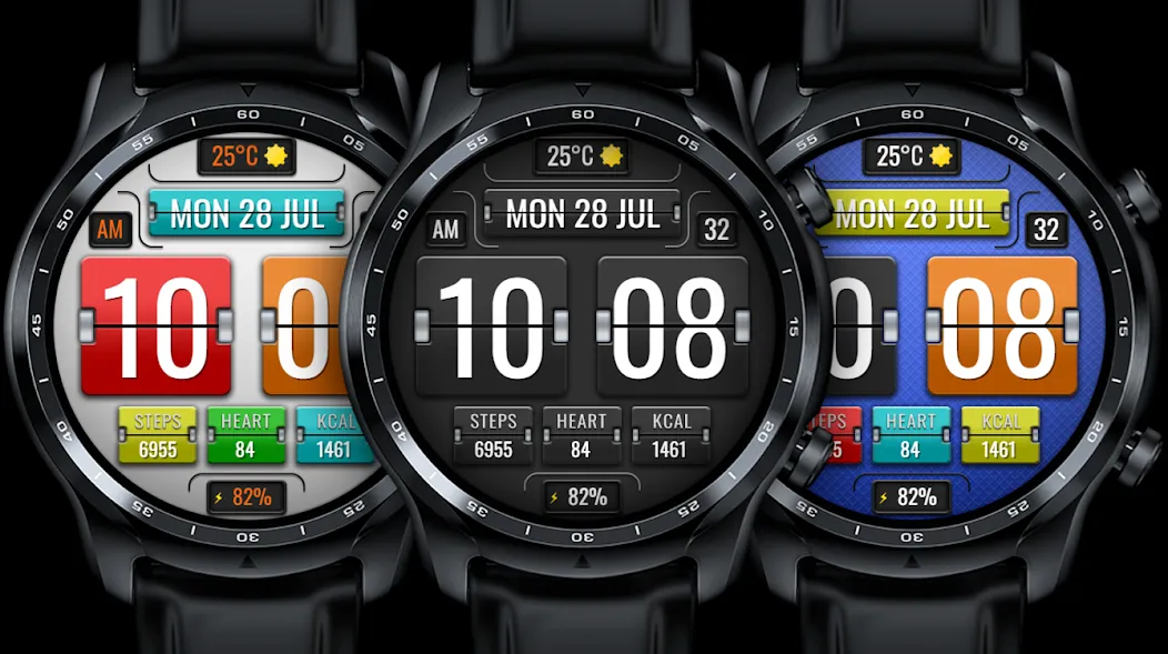 DIGI FLIPNOUR CTS35 Watch face screenshot 1