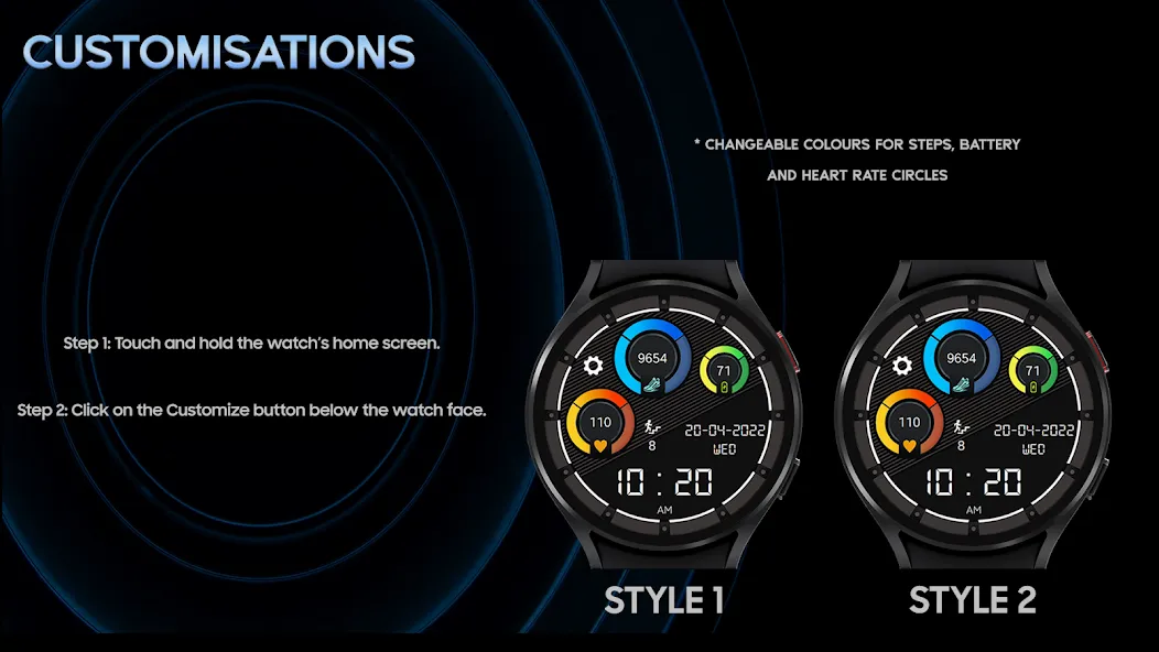 IA82 Digital Watchface screenshot 5