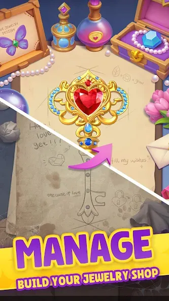 Gem Secret:Merge&Craft screenshot 3