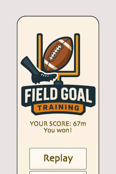 Field Goal Training screenshot 1