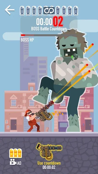 Fire! Mr.Gun - Bullet Shooting screenshot 1