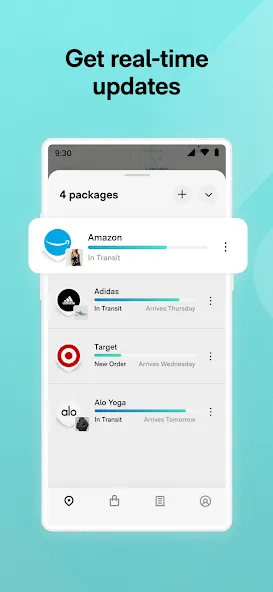 Route: Package Tracker screenshot 4