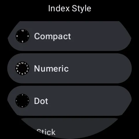 Blue Analogue Watch Face screenshot 10