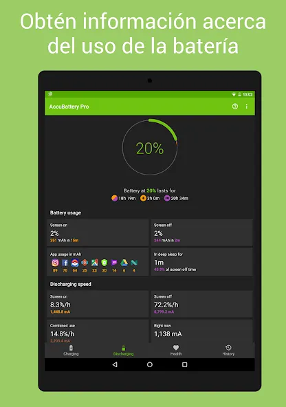 AccuBattery - Batería screenshot 7