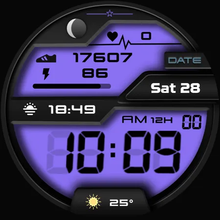 Colorful Digital Watch Face screenshot 39