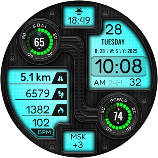 DIGI LUGATON WS23 Watch face screenshot 19